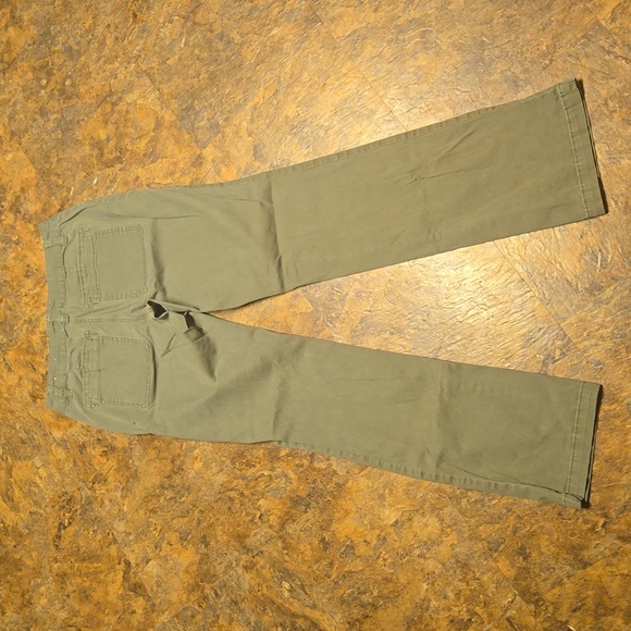 LOWEST PRICE-Chino Slim Boot Green Pants - Picture 3 of 4